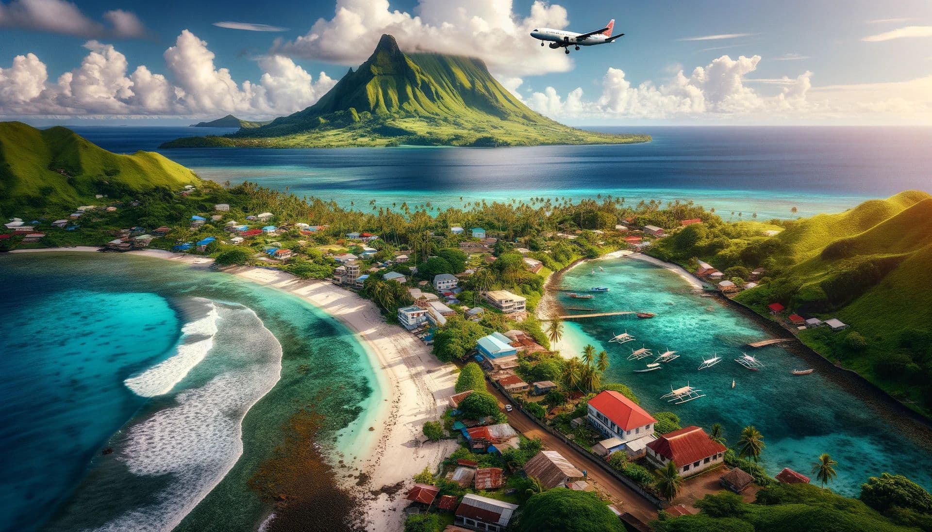 Flying to Comoros
