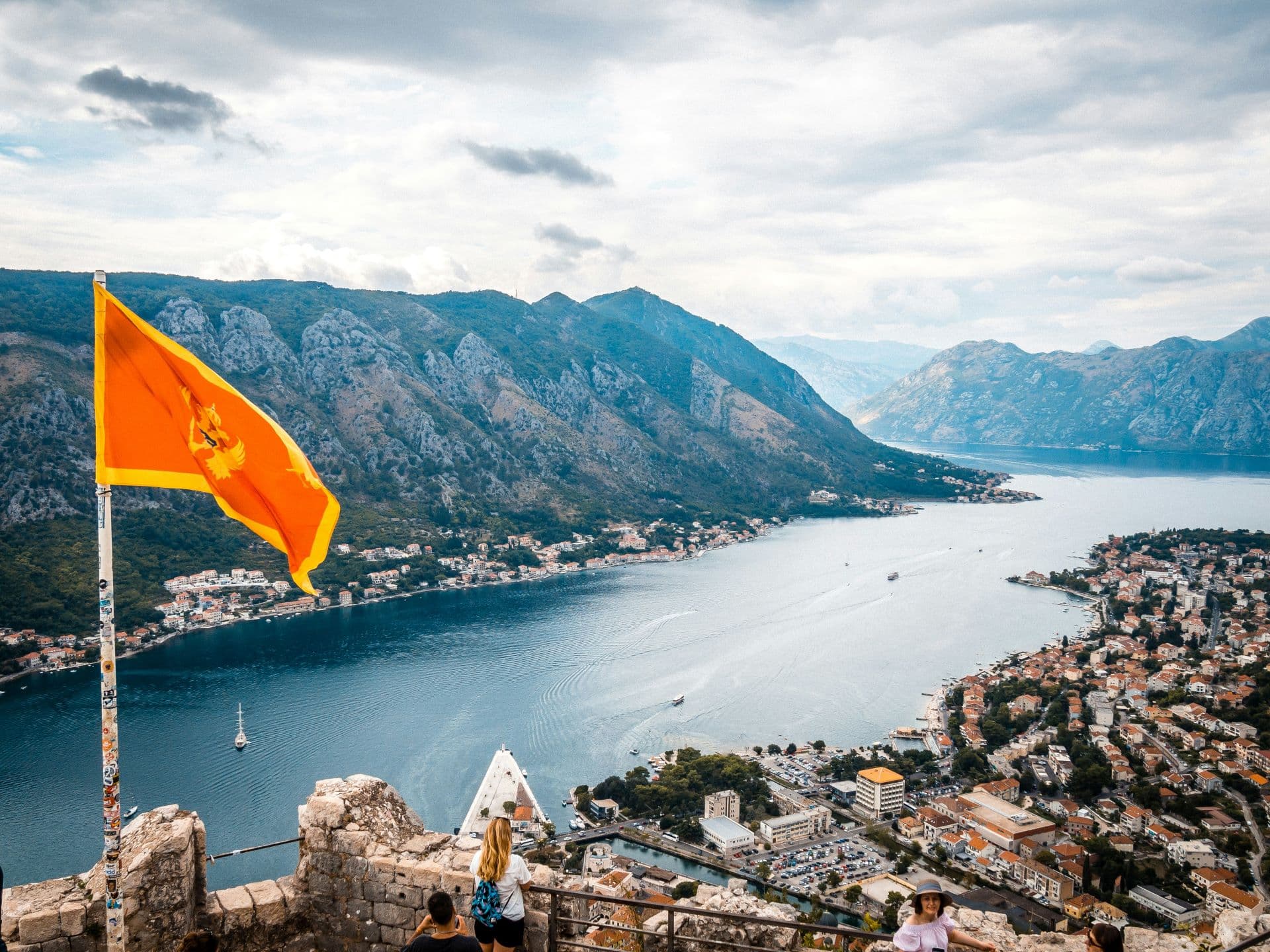 Flying to Montenegro