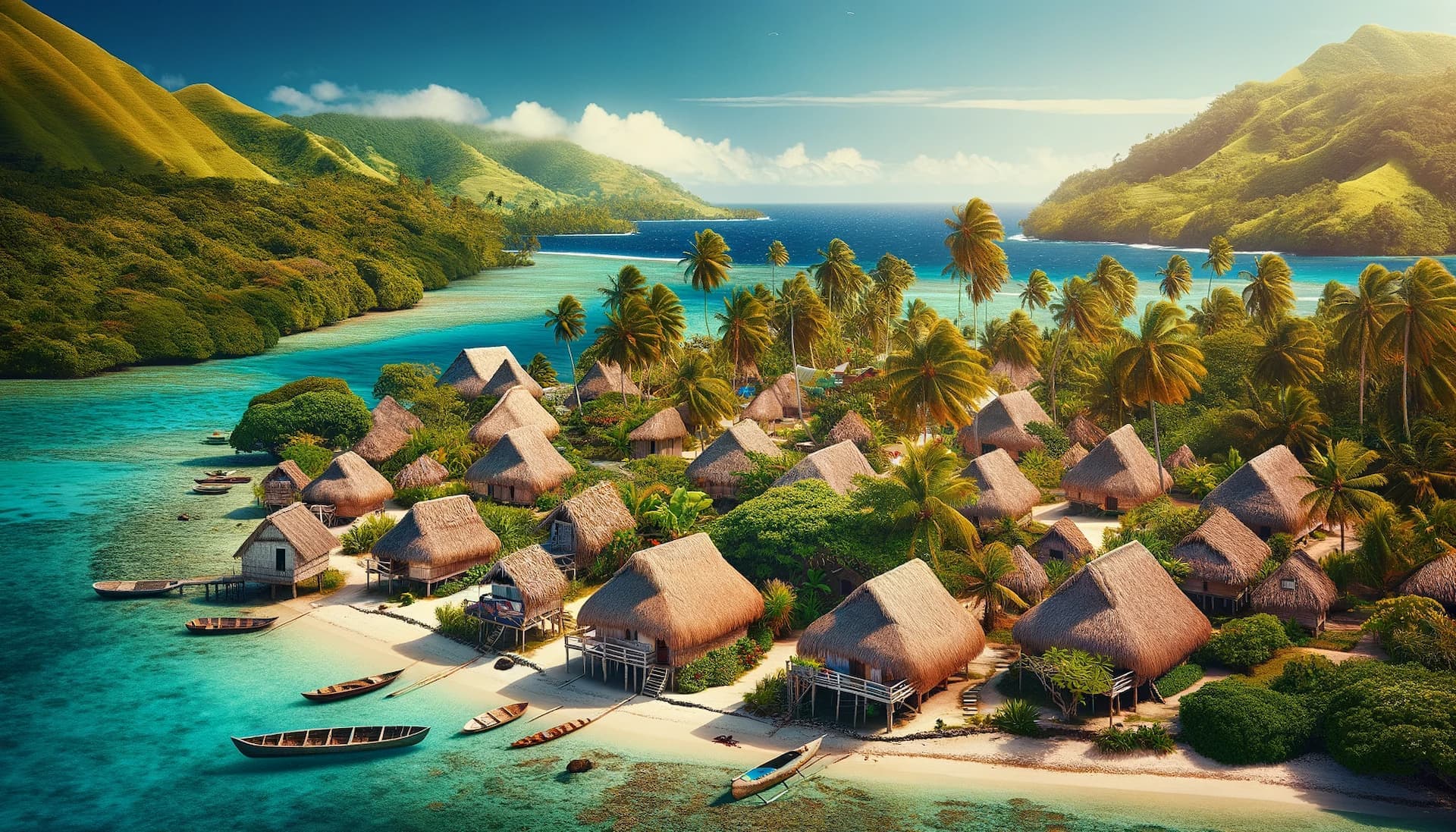 Flying To Samoa