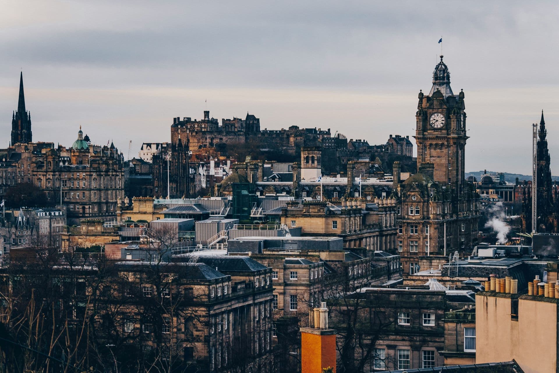 Flying to Scotland
