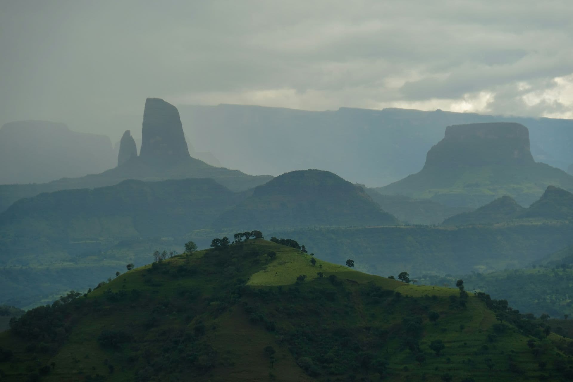 Flying to Ethiopa
