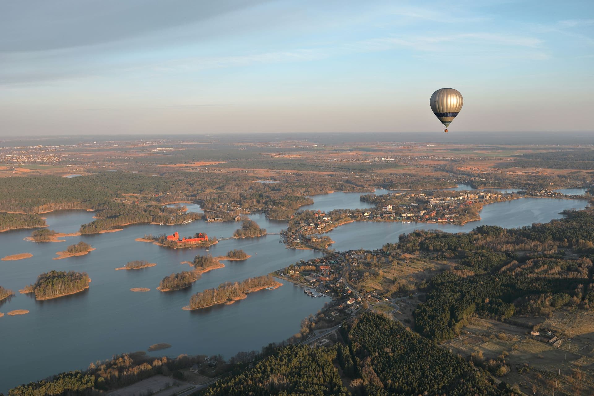 Flying to Lithuania
